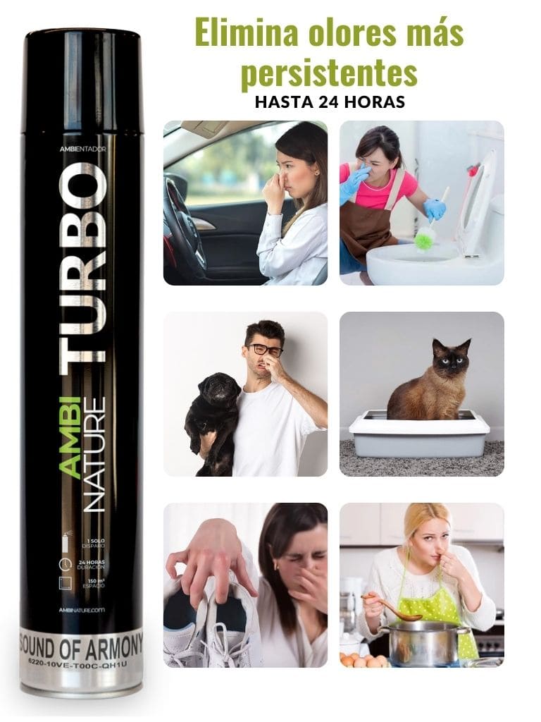 AMBIENTADOR TURBO PACK AHORRO 2 Ambientadores X 750ML (Combinados)